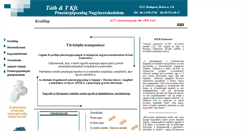 Desktop Screenshot of penztargeptekercs.hu